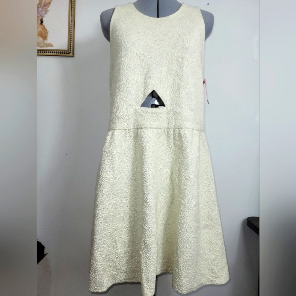 Xhiliration A Line Sleeveless Cutout Dress NWT XXL